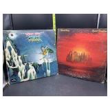 2 Uriah Heep vinyl record albums