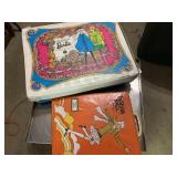 2 vintage Barbie cases