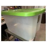 Sterilite 70qt storage tote with lid