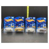 4 hot wheels new in package
