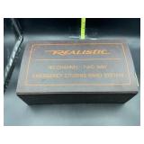 Realistic 40 channel two way emergency citizens