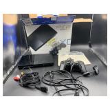 Ps2 in box with 1 controller, power cord and