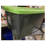 Sterilite 17.5 gallon storage tote with lid