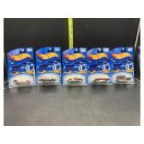 5 hot wheels new in package