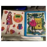 2 vintage Barbie doll cases