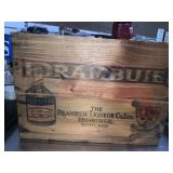 Drambuie prince Charles Edwards liqueur wooden