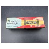 Vintage crayon flashlight