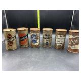6 vintage beer cans - sterling, pbr, Canadian