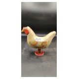 Wyandotte Vintage Metal Chicken Toy