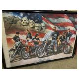 Sturgis rally framed puzzle