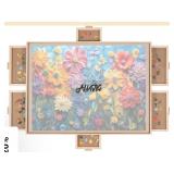 New 1000 pc Rotating Puzzle Board With 6