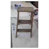 Wooden Folding  Step Stool
