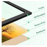 New 22x30 Picture Frame for Wall Display, Black