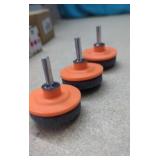 (New) 3 Piece Lawnmower Blade Sharpener