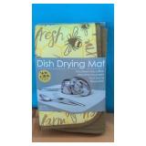 (New) 16" x 18"  Honeybees Microfiber Dish Drying