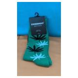 (New) Everbright Mens size 10-13 WEED SOCKS