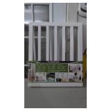 White Dog Safety Gate