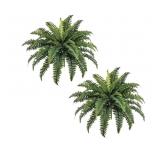 2 New FOREST PRINCE 25" Fake Ferns Artificial