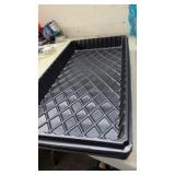 10 New Black Plastic Nursery and Seed-starting