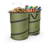 2-Pack 30 Gallon Collapsible Pop-Up Trash Can for
