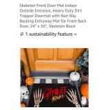(New)24"x 36" Skeleton Indoor/ Outdoor Non-Slip