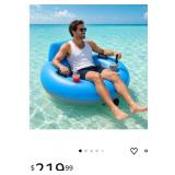 Motorized Pool Float, Electric Inflatable Pool