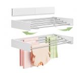 New Wall Mounted Clothes Drying Rack 32",