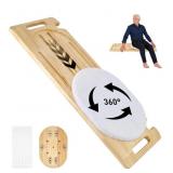 Wooden Slide Transfer Board with Track Pulley