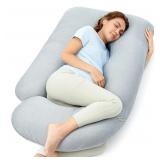 Momcozy Cooling Pregnancy Pillow - U Shaped Full