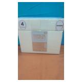 6pc  Queen Deep Pockets Sheet Set ( Ivory)