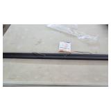 Landmass 30" Black Magnetic Wood Poster Hanger