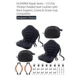 HLOGREE Kayak Seats - 1/2 Pck, Thicken Padded