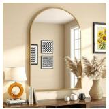 New Arched Bathroom Mirror, 20"x30" Wall Mounted