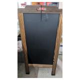 New Magnetic Portable A-Frame Chalkboard Sign.40"