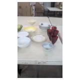 Estate.... Glassware Lot ( WILL NOT SHIP  !!!)