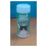 (50) Silky Cat Aloe Wipes