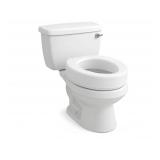 Carex Toilet Seat Riser, Round Raised Toilet