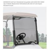 KEMIMOTO Golf Cart Windshield EZGO RXV 2008+