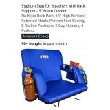 (New)Stadium Seat for Bleachers with Back Support