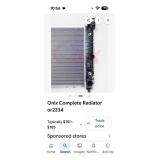 (New)Onix Complete  Radiator OX2334.  202603.