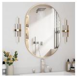 New Oval Bathroom Mirror Wall Vanity Mirror,