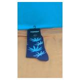 Everbright Mens Size 10 -13 Weed Socks