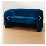 Brand New Dark Blue Loveseat from Wayfair
