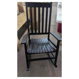 Brand New Large Black Porch Rocking Chair