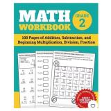Math Workbook Grade 2:   100 Pages of Addition,
