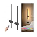 New (2)  24 " Battery Operated Wall Sconces,