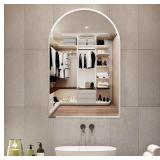 Arched Bathroom Mirror, 24X32 inch Arched