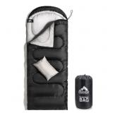 MEREZA 0 Degree Winter Sleeping Bag for Adults