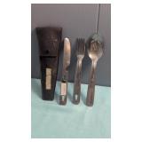 (Vintage) Boy Scouts of America 3pc Knive,Fork,&