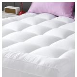 Queen Mattress Topper Extra Thick, Cooling Plush